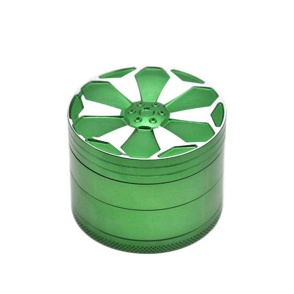 Rim Aluminum Alloy Herb Grinder 4 Layer