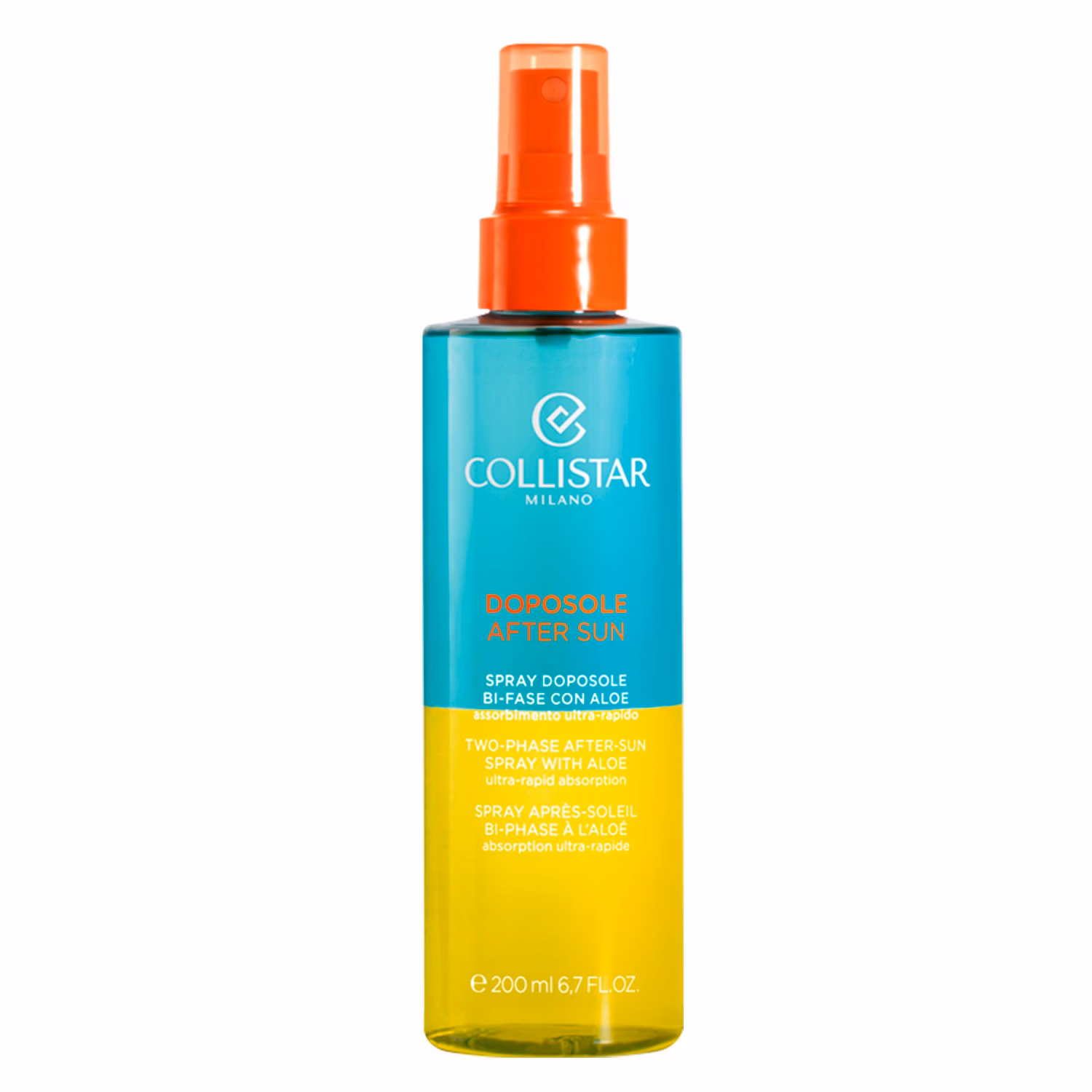 Two-Phase After Sun Spray with Aloe