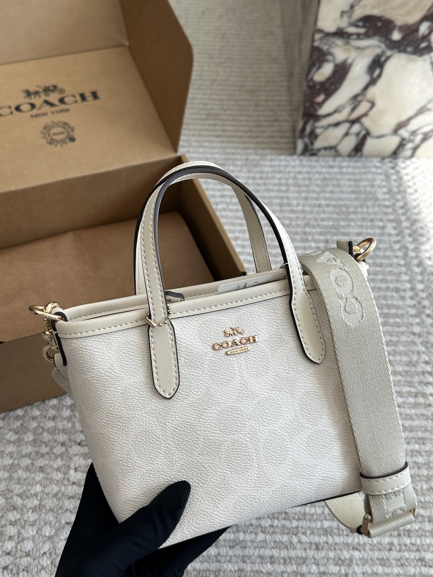 Coach City mini tote bag
