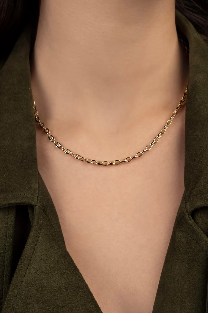 Collana pavè a catena