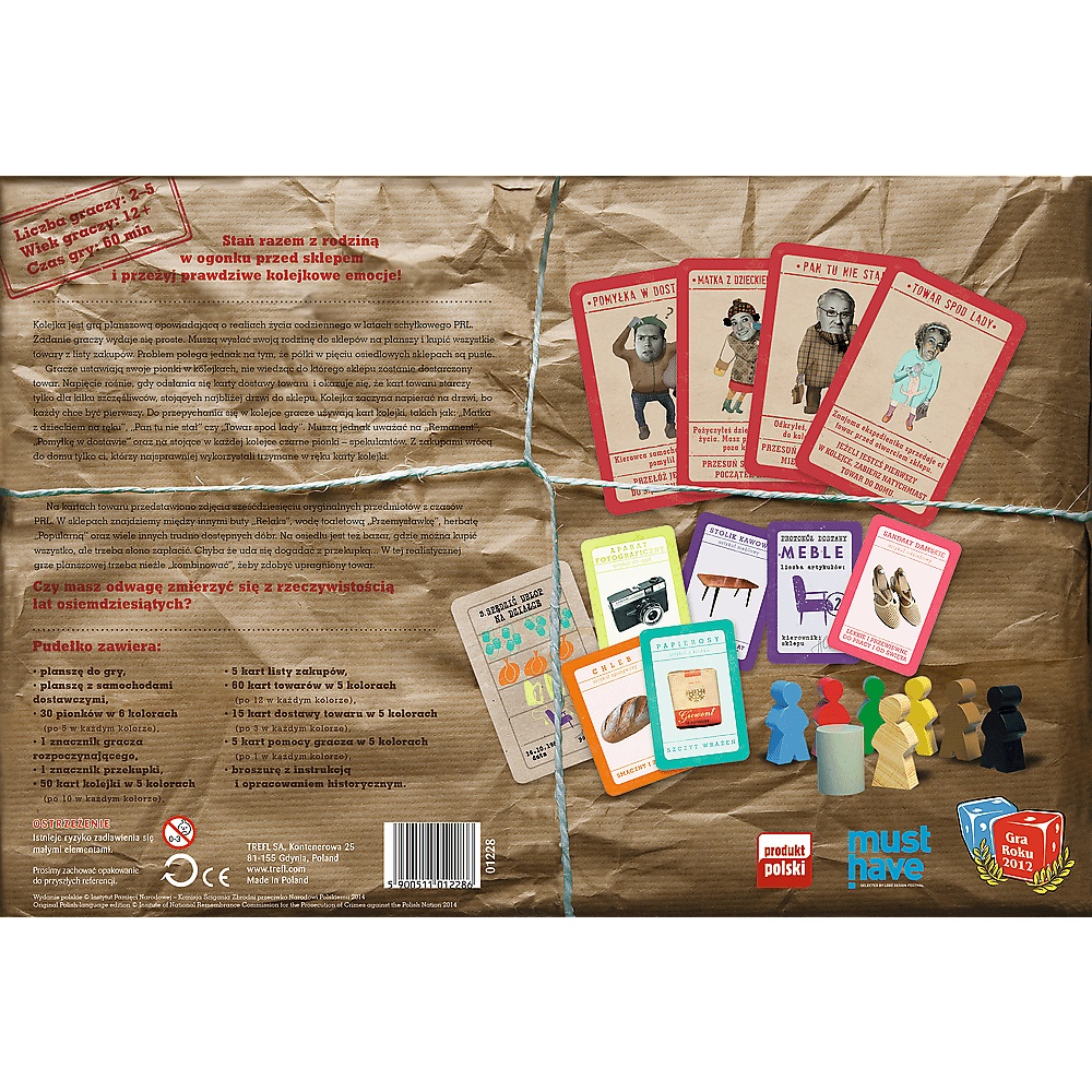 Gra Rodzinna Kolejka