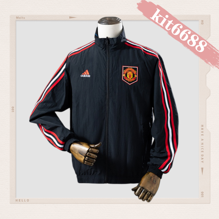 2526 Manchester United Double-sided windbreaker