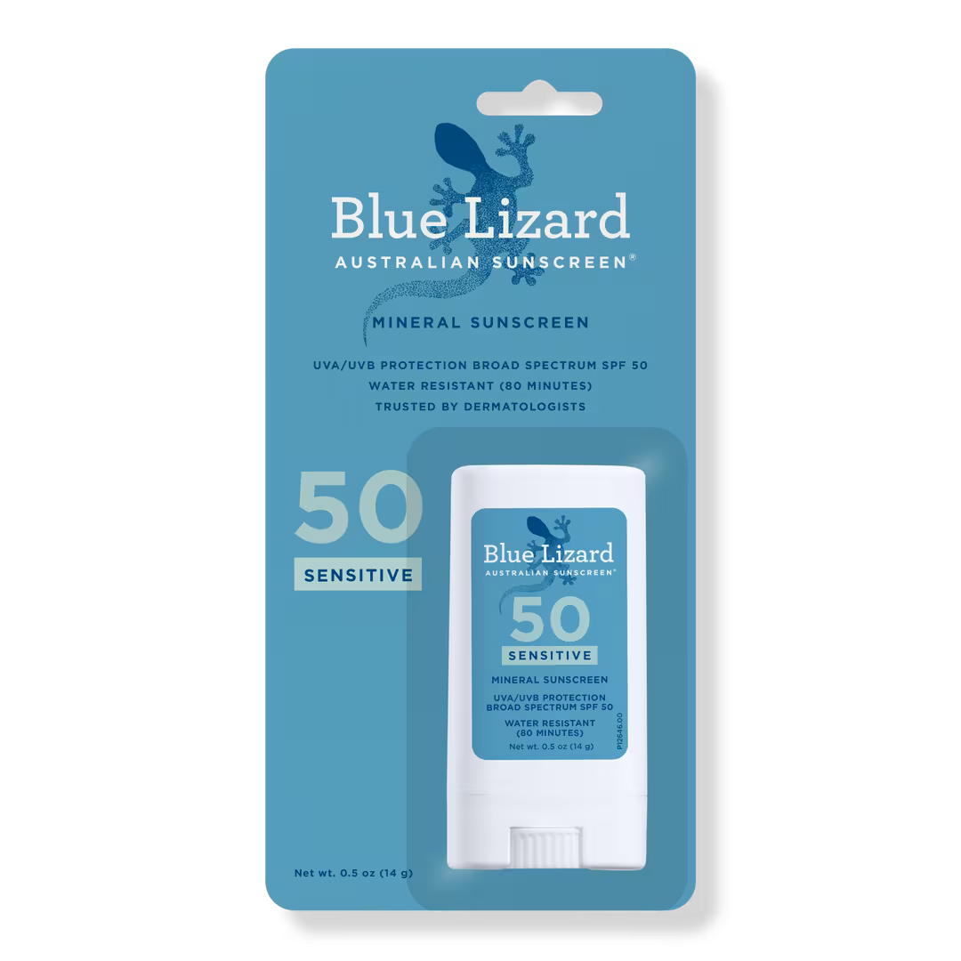 BLUE LIZARD AUSTRALIAN SUNSCREEN  Sensitive Mineral Sunscreen Stick SPF 50+