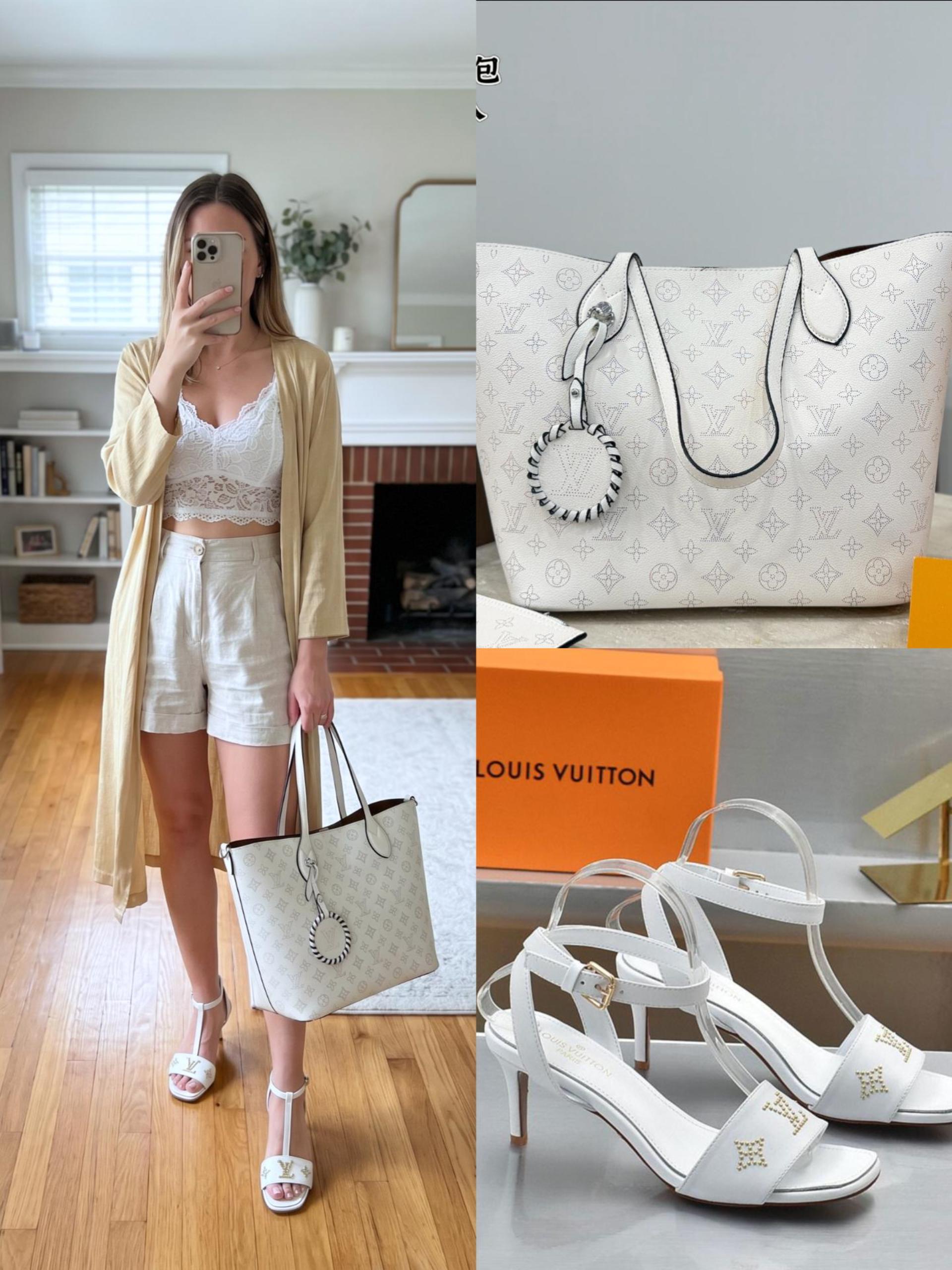 LV Shoes & Bag Set