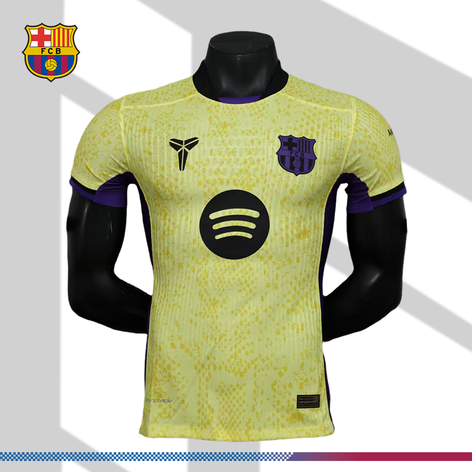 2025/2026 Barcelona Flying Man Edition football jersey（Player Edition）