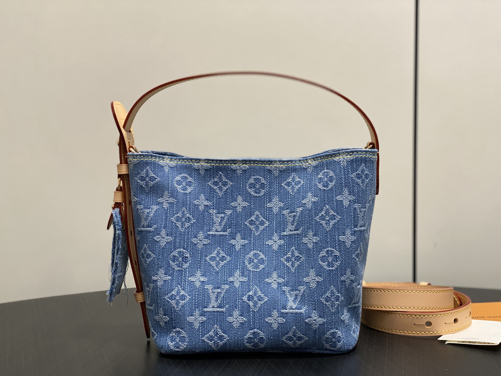 LV All In BB Monogram Denim Bag