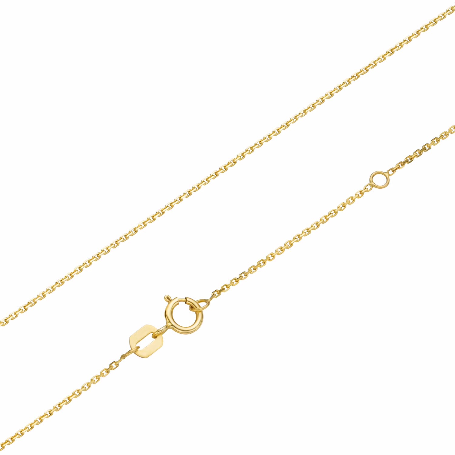 Kette Anhänger mit Zirkonia, Gold 375