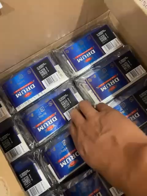 Drum Original Blue Hand Rolling Tobacco 50G*5 Packs(Japan)