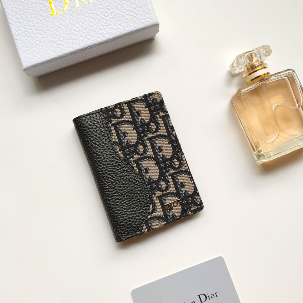 Dior Oblique Card Holder wallet