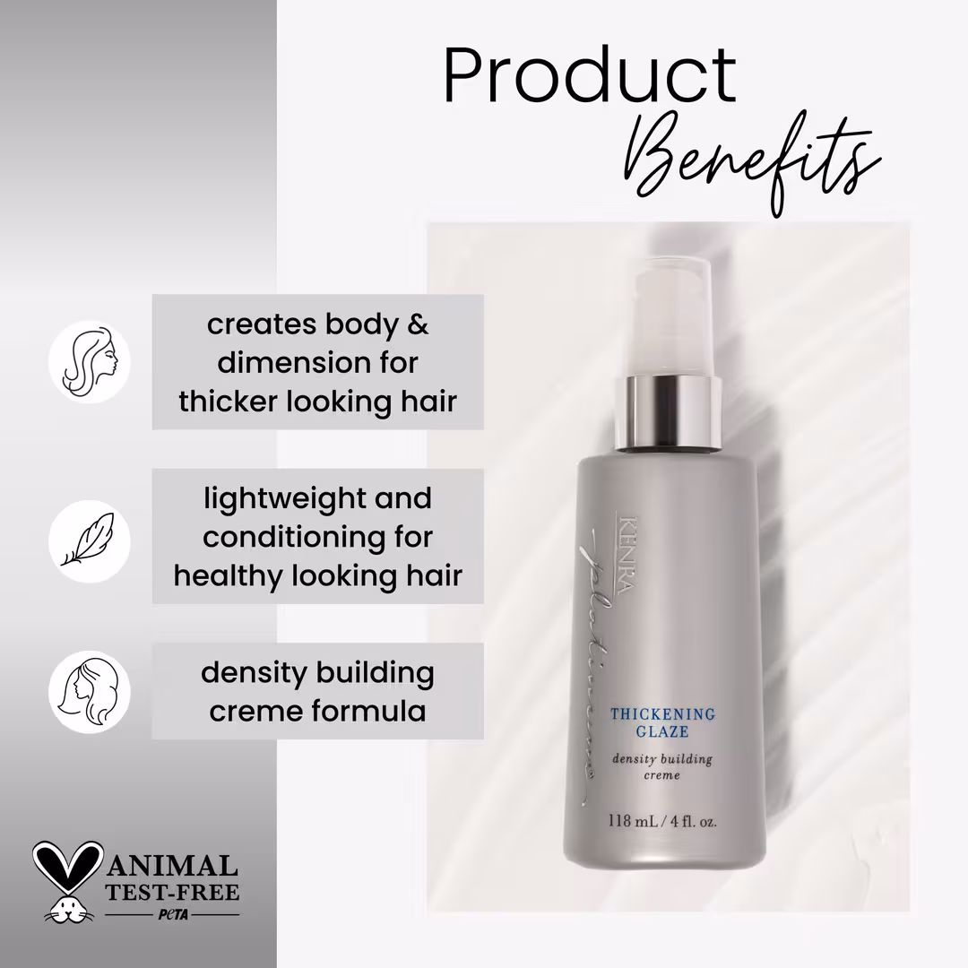 Kenra Professional  Platinum Thickening Glaze Density Building Crème