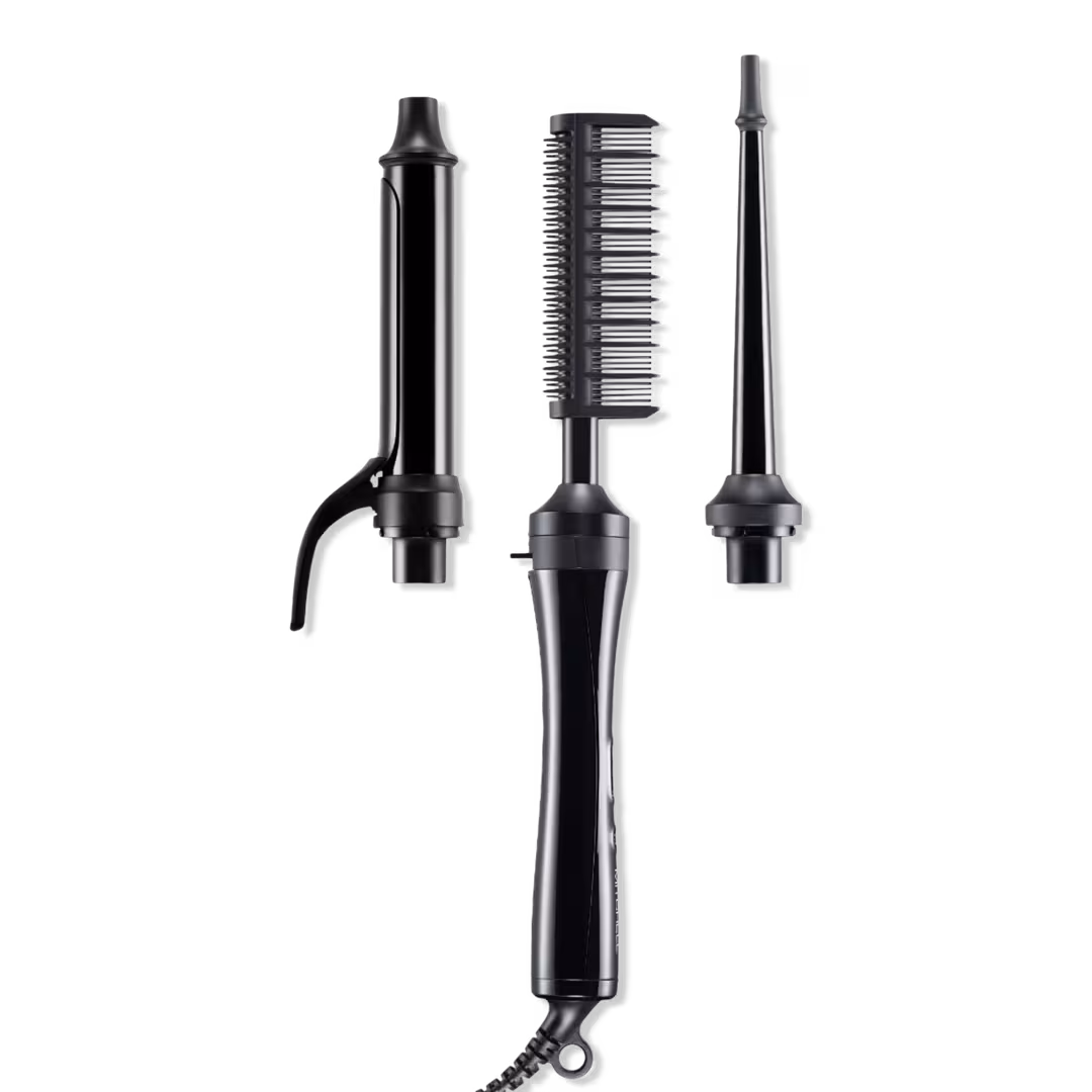 Paul Mitchell  Texture 3-in-1 Interchangeable Curling Iron & Hot Comb