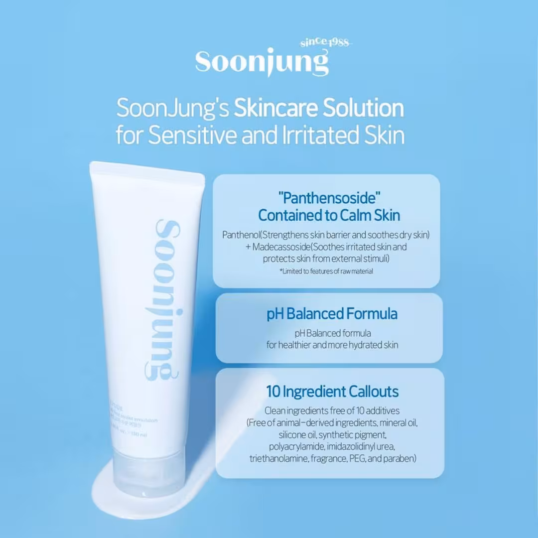 ETUDE  Soonjung 10 Free Moist Emulsion