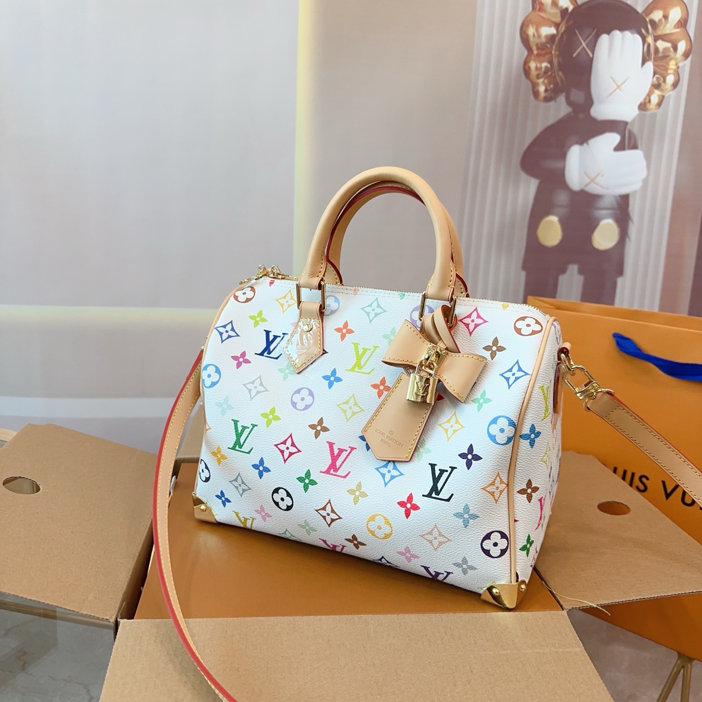 LV Nano Speedy Monogram handbag