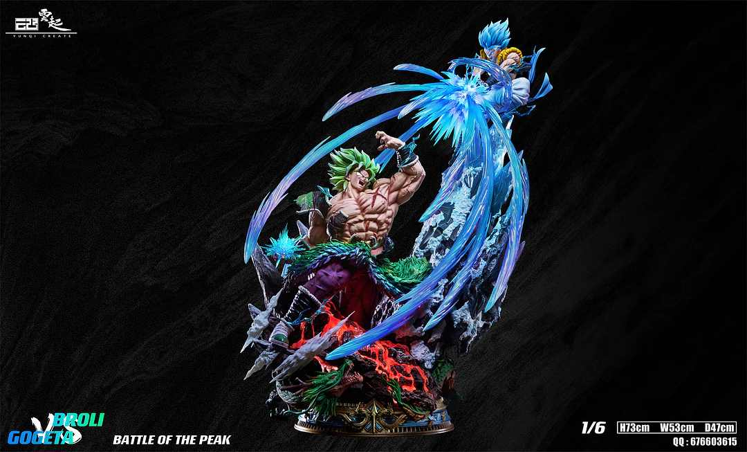 Dragon Ball - YunQi Studio Broly Vs Gogeta
