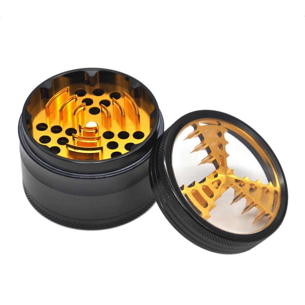 The Crusher Blade Novelty Grinder 4 Layer 63MM (4 Color)