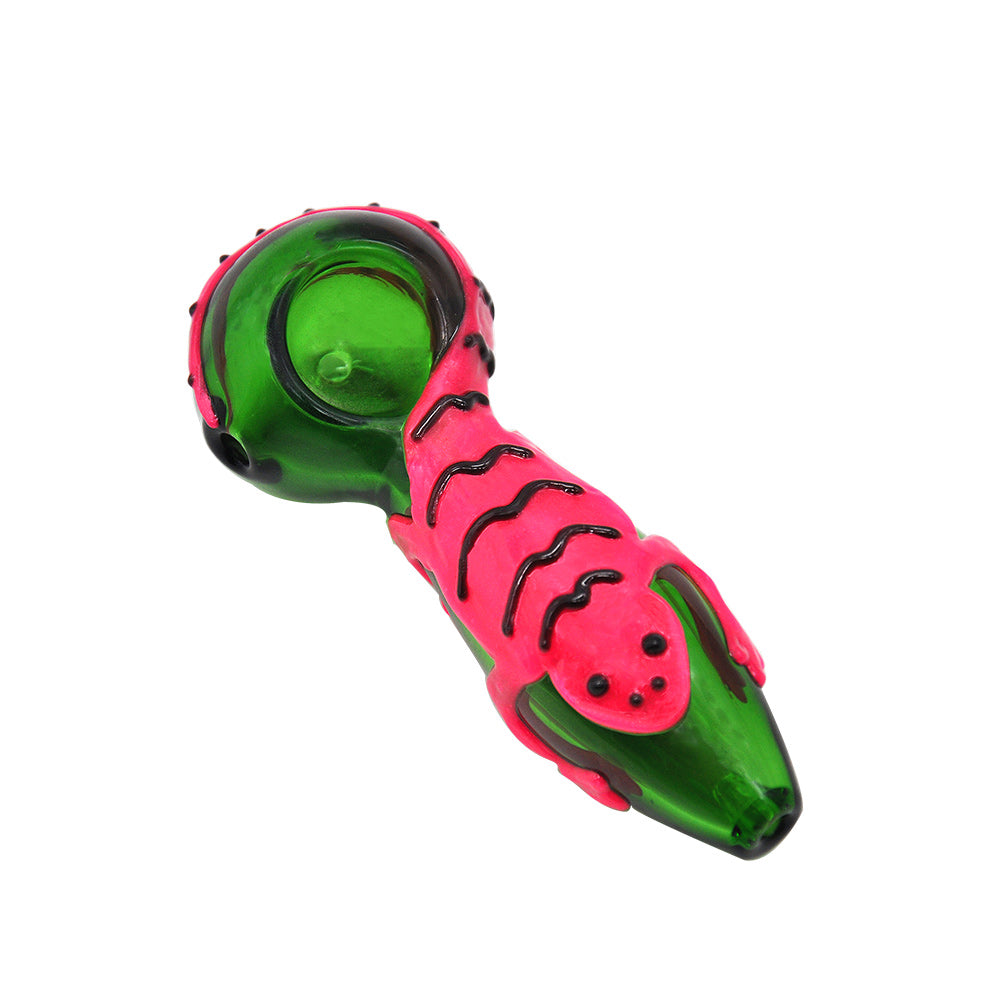 Gecko Glass Spoon Pipe