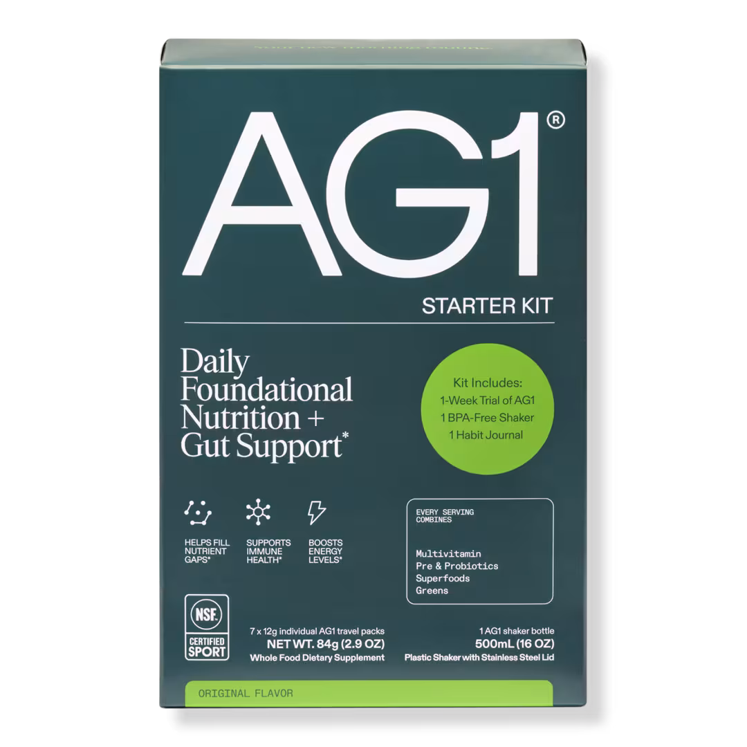 AG1  Start Here Kit Multivitamin Greens Powder