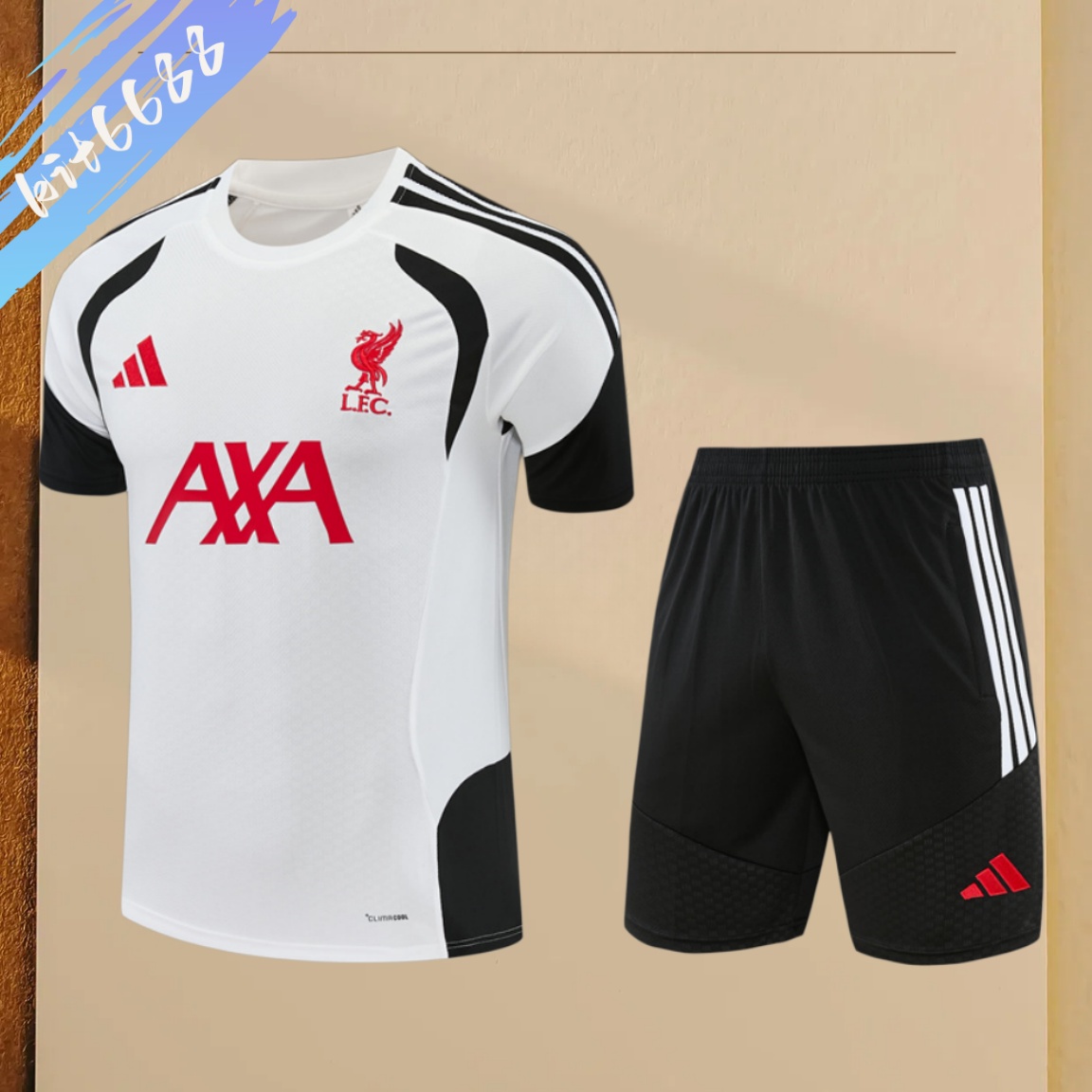2026/2027 Liverpool  Short Sleeve Training Clothes (Adult Kids Kit)