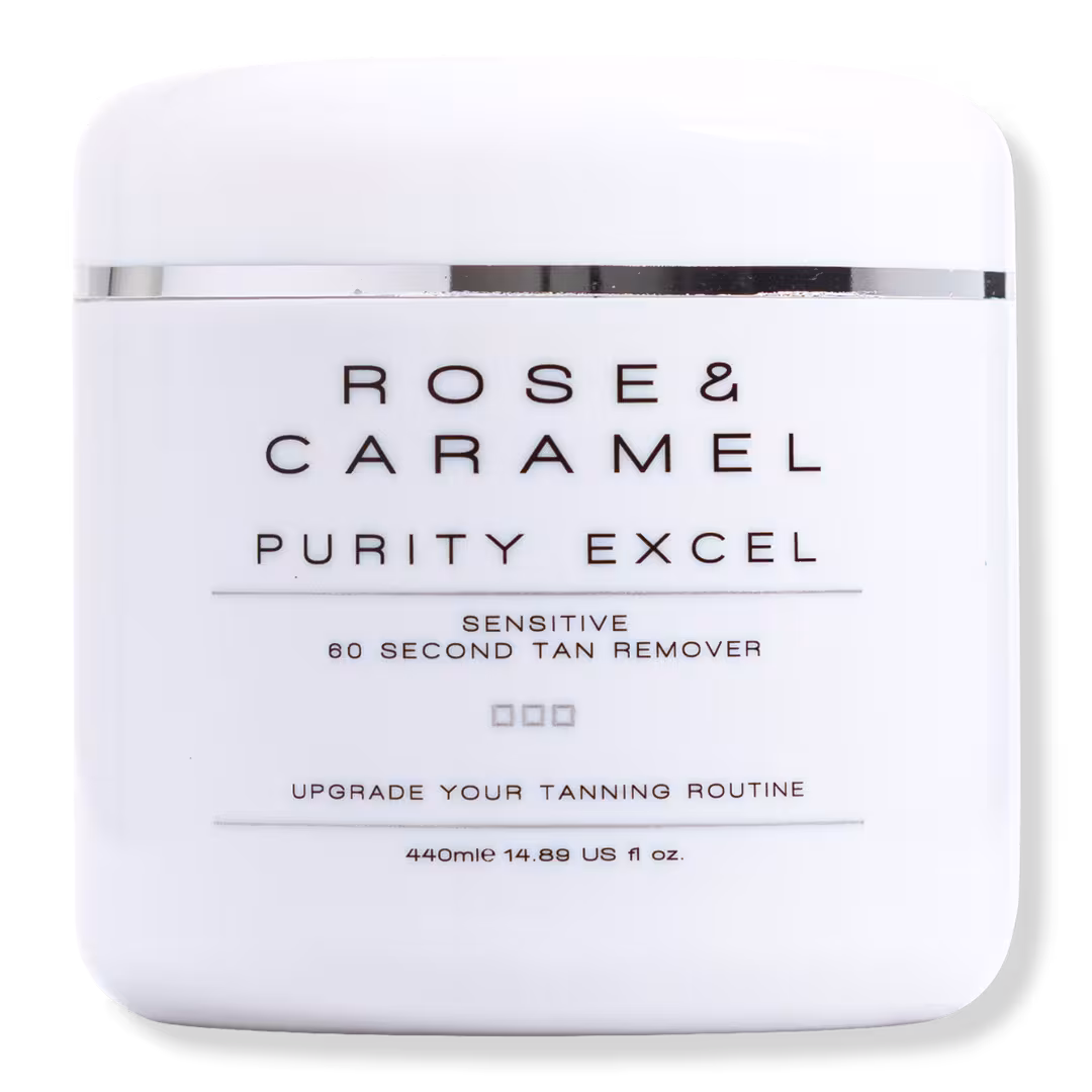 Rose and Caramel  Purity Excel SENSITIVE 60 Second Self Tan Remover