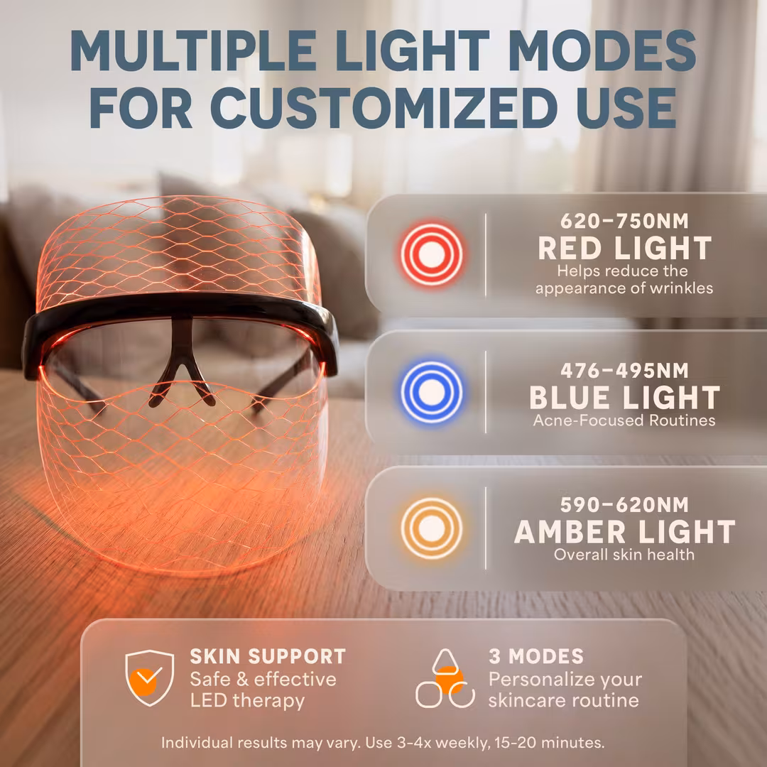 Lifepro  Red Light Therapy Face Mask
