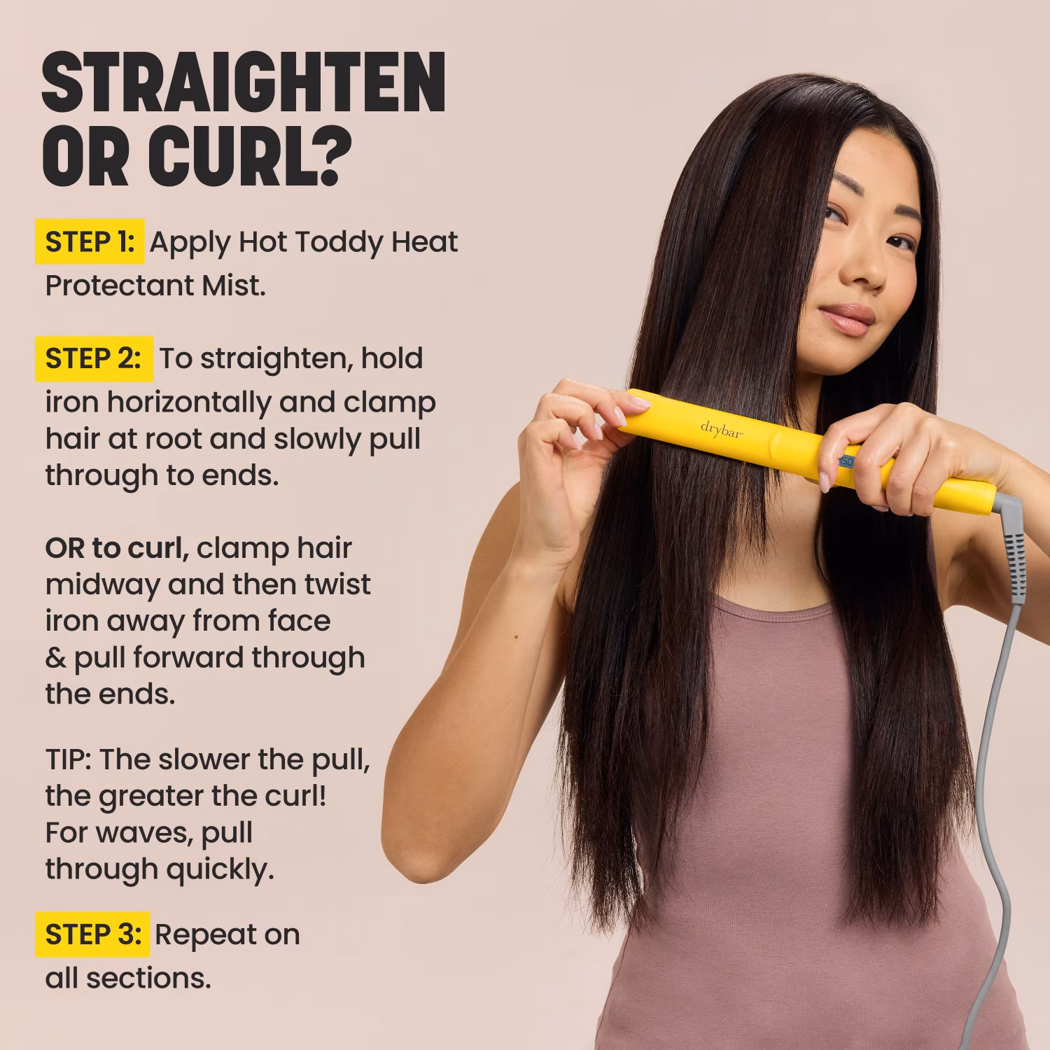 The Tress Press Straightening Iron