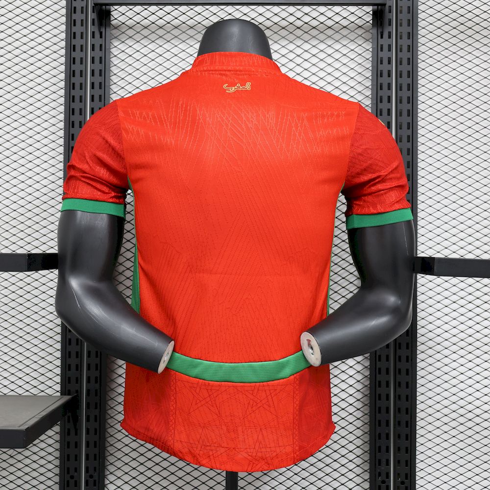 Mens Morocco 2026 World Cup Home Jersey Player Version