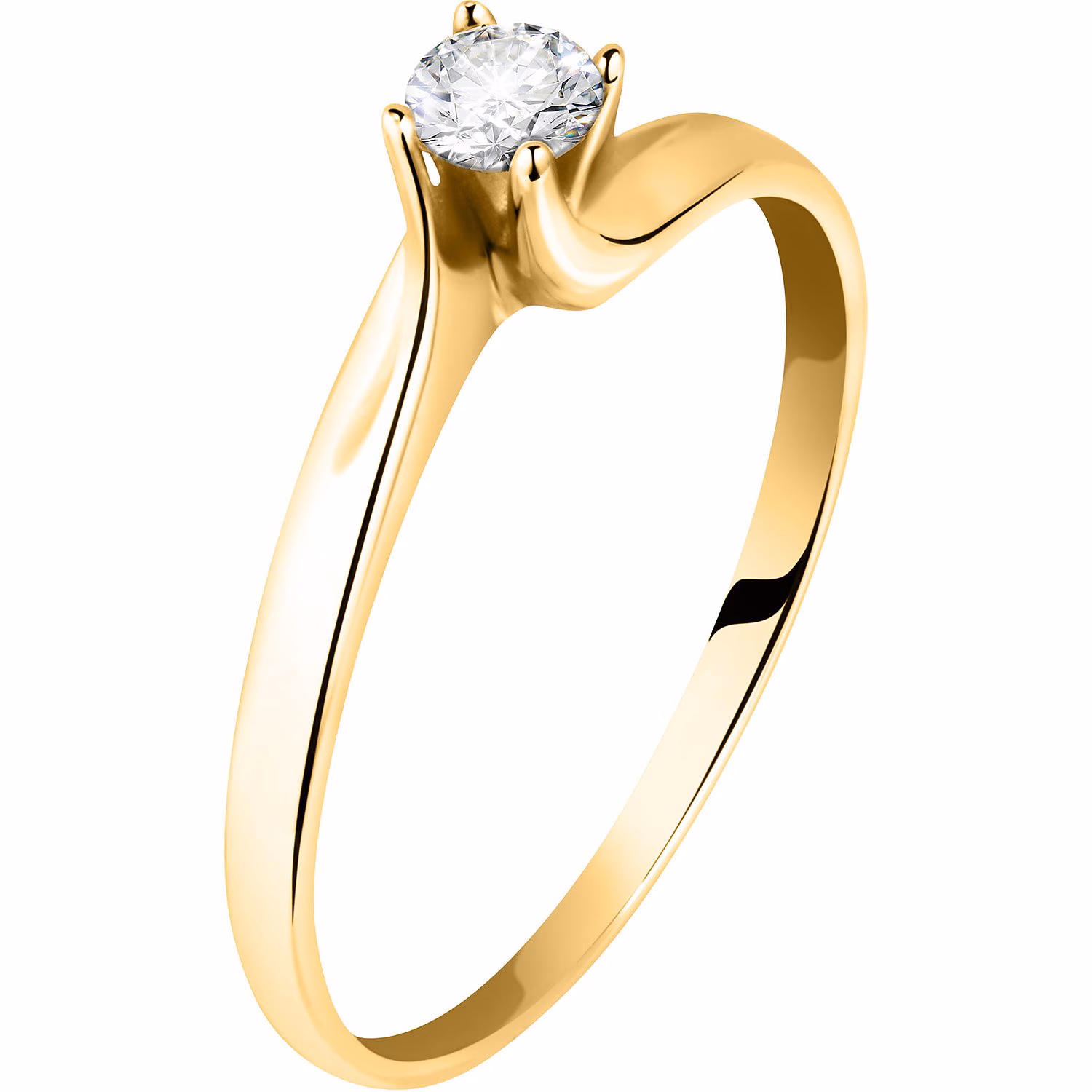 Damenring 750er Gelbgold