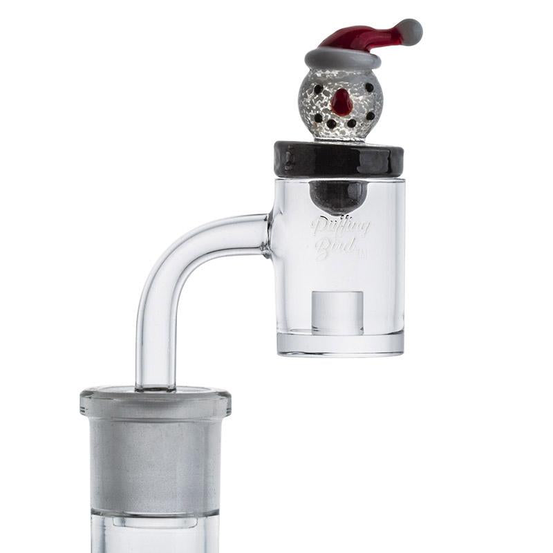 Snowman Christmas Themed Carb Cap
