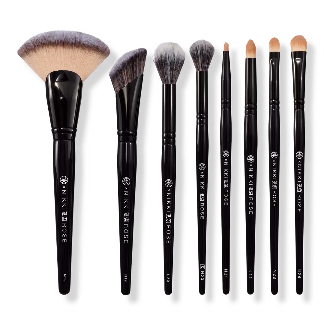 BK Beauty  Nikki La Rose Pro Artist Brush Set- Vol. 2