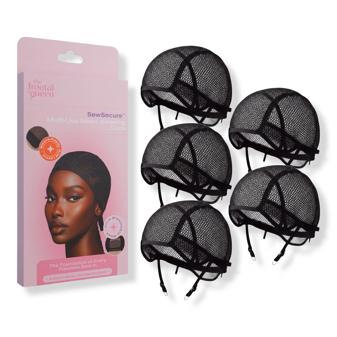 The Frontal Queen  Sew Secure Mesh Weaving Caps