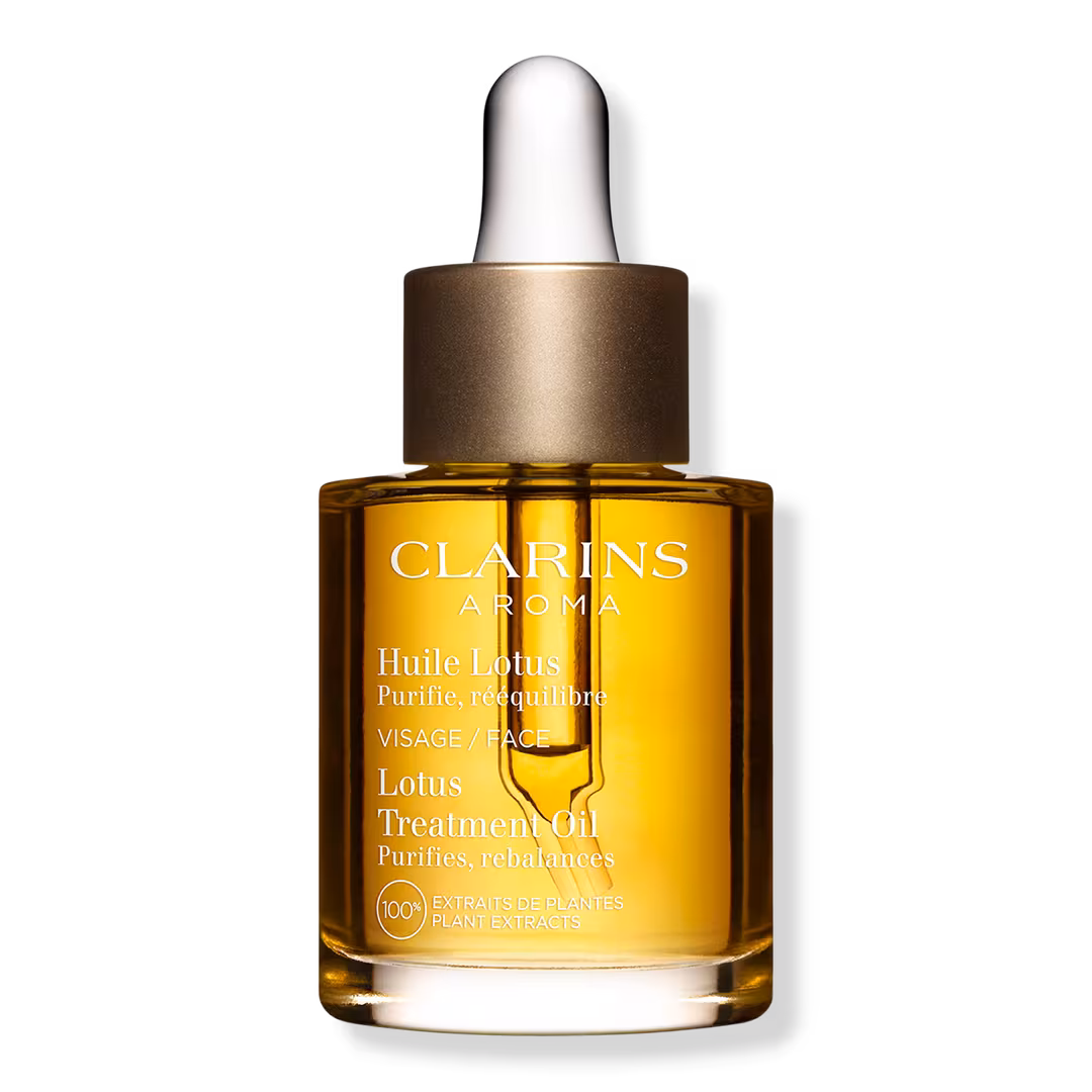 Clarins  Lotus Balancing & Hydrating Face Treatment Oil