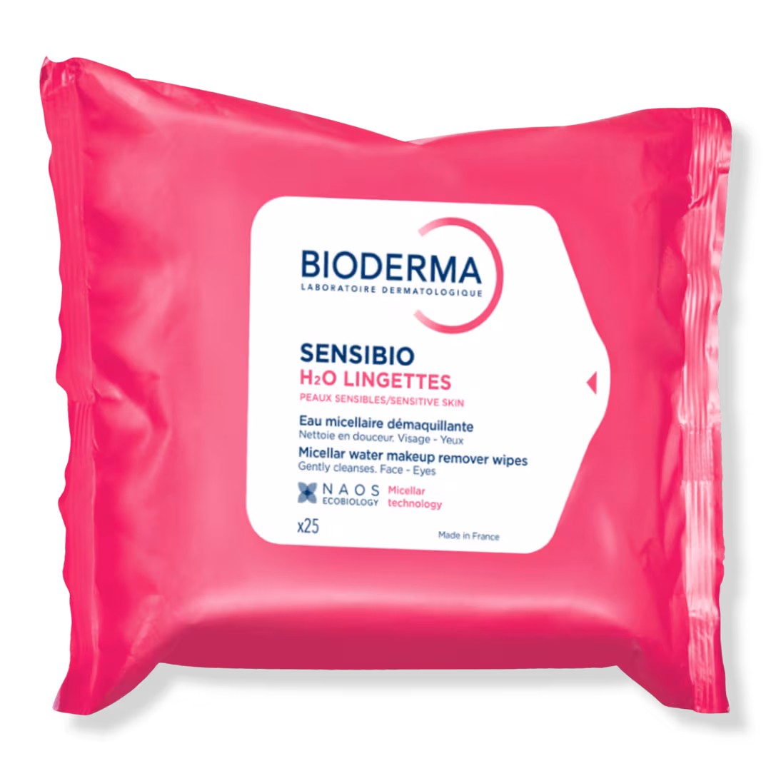 Bioderma  Sensibio H2O Wipes Face Cleanser for Sensitive Skin
