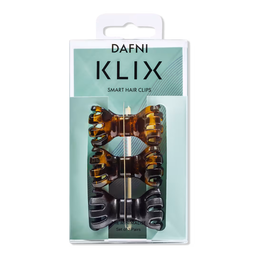 DAFNI KLIX  Iconic Edit Magnetic Claw Clips The Minimalist 3 Pack