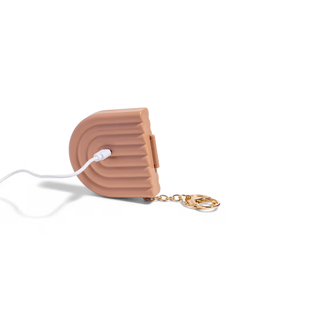 Kitsch  LED Compact Mirror Keychain