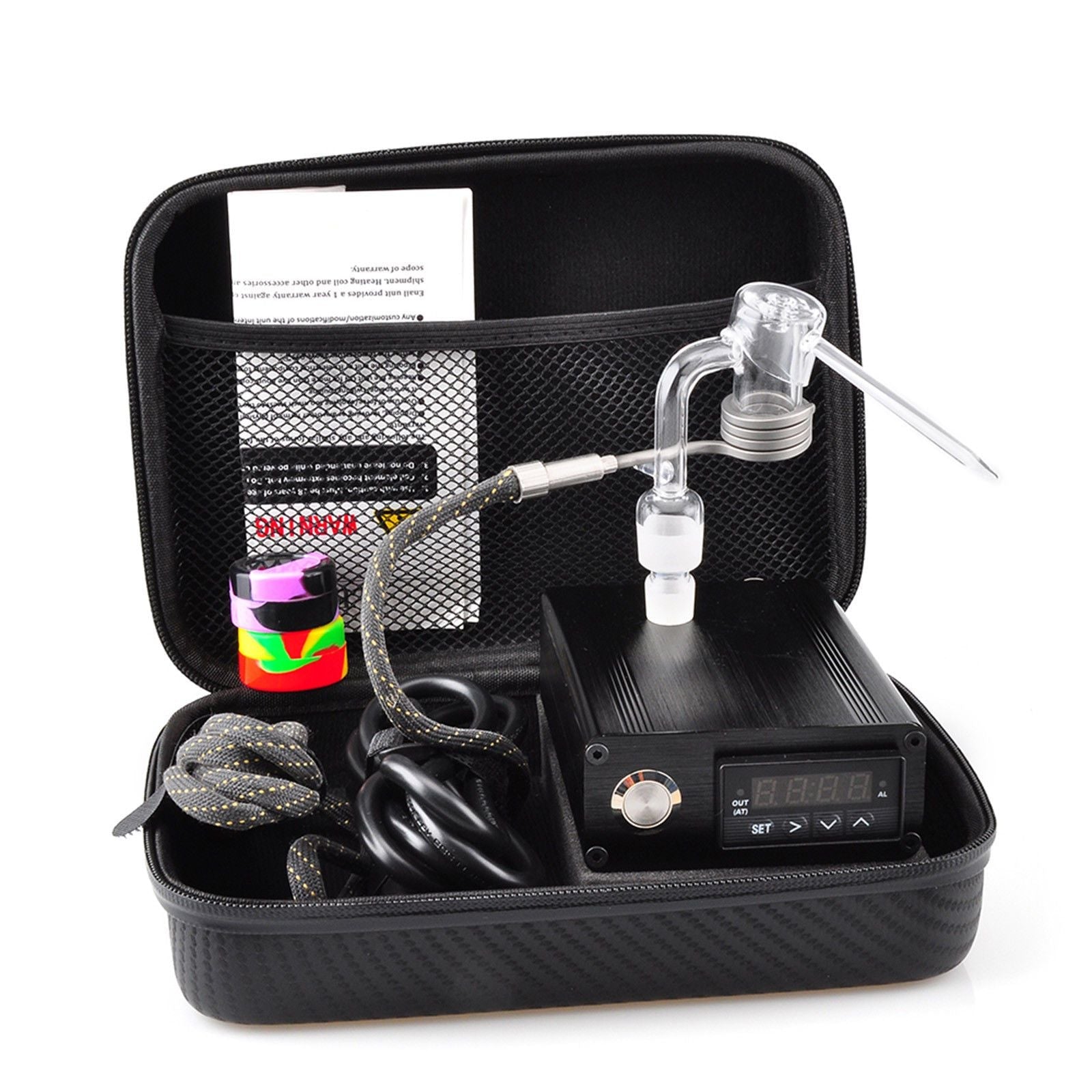 Quartz Enail Dab Kit - Complete Desktop Setup