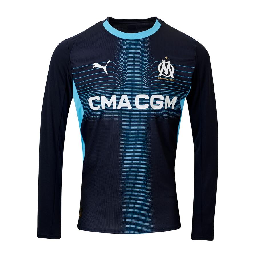 Marseille OM Long Sleeve Away Jersey Men 2025 2026