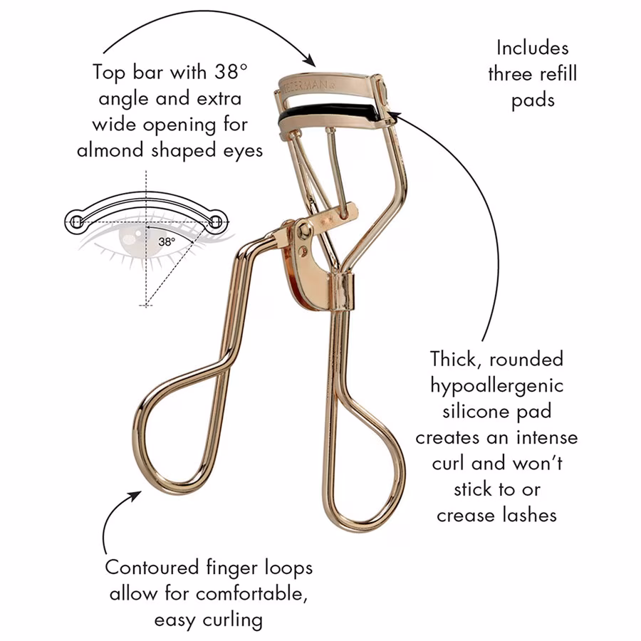 Curl 38° Lash Curler - Champagne