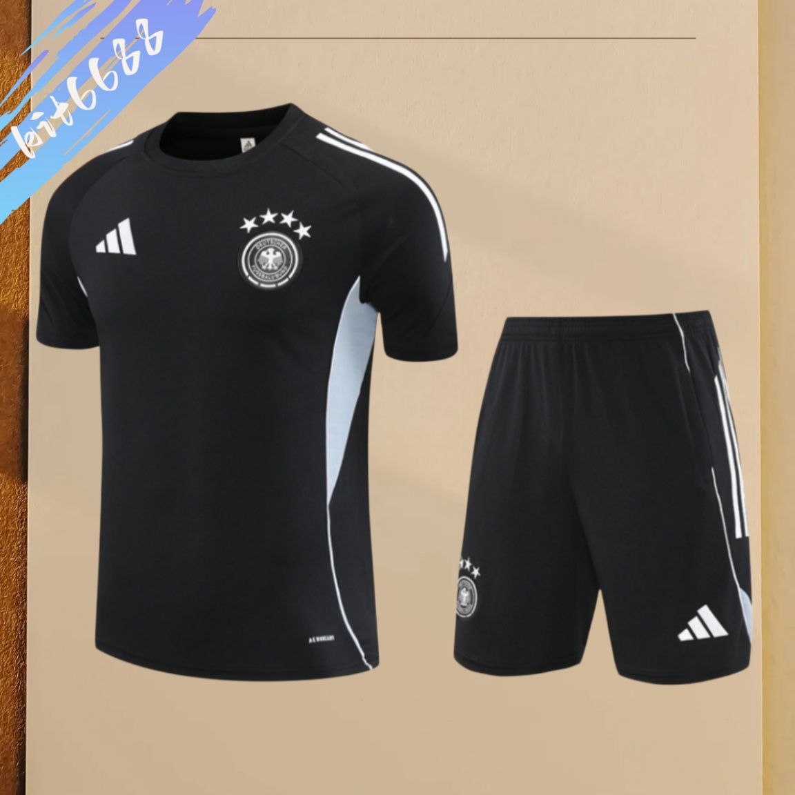 2025/2026 Germany Short Sleeve Training Kit (Adult Kit)