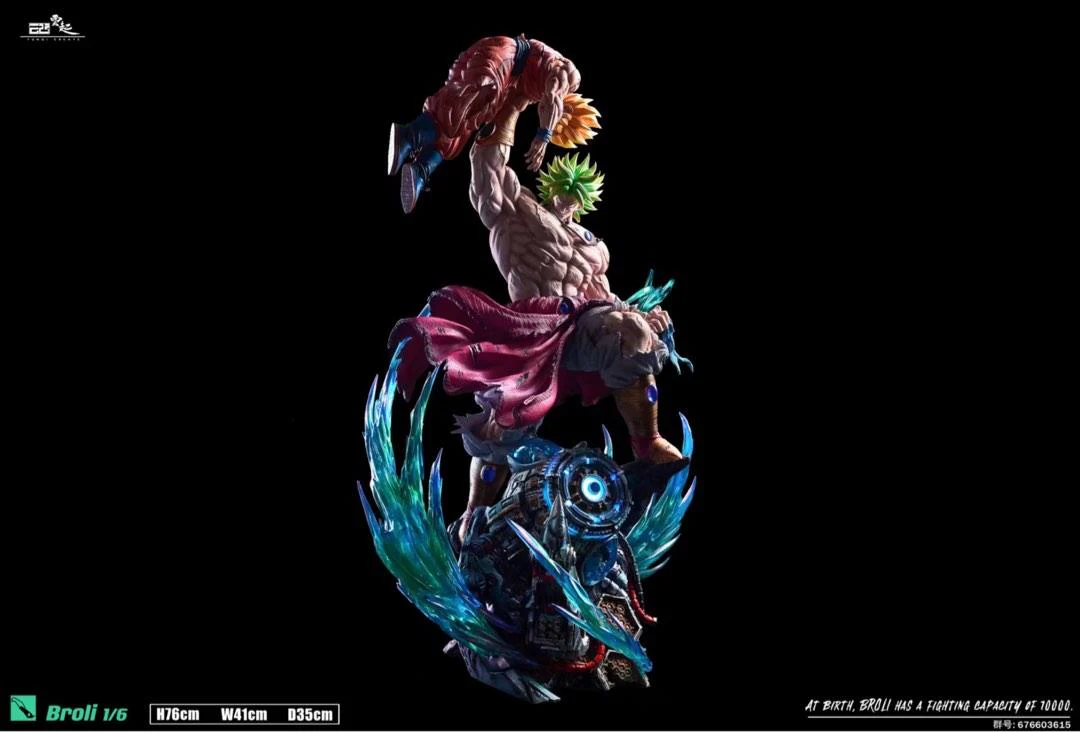 Dragon Ball - YQ Studio Broly beats Goku