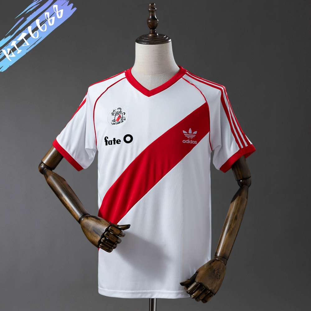 1986 River home Retro Football Shirt（Fans version）