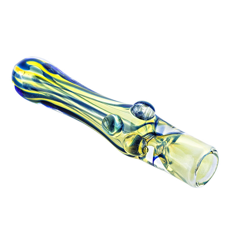 Chillum One Hitter Pipe w/ Marbles