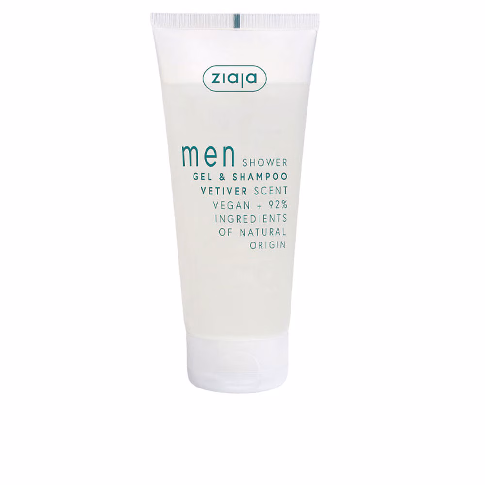MEN Duschgel und Vetiver-Shampoo