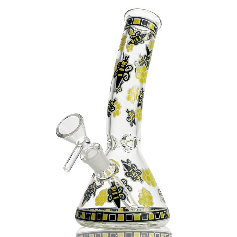 8 Glow-In-The-Dark Honeybee Beaker Bong