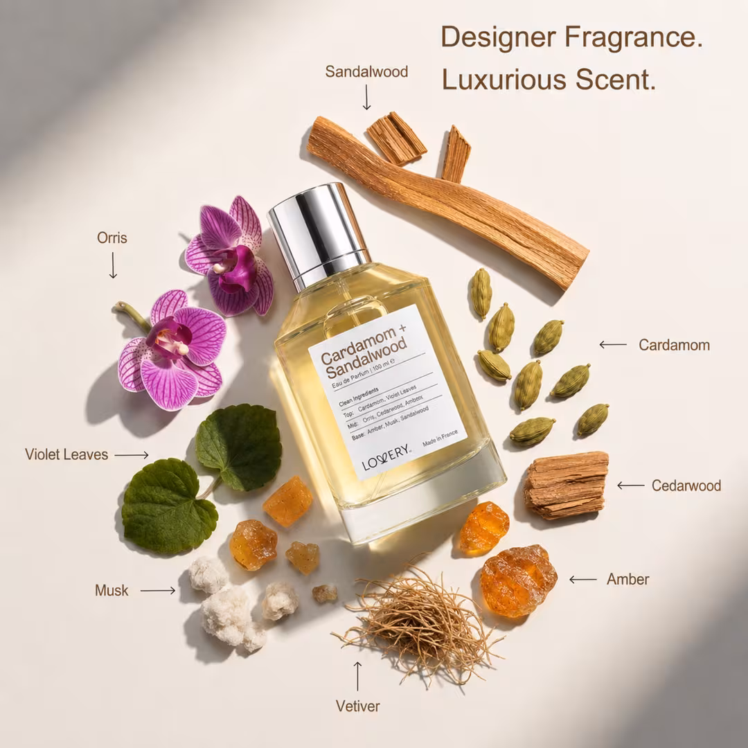 Lovery  Lovery Plus+ Collection - Cardamom + Sandalwood Eau de Parfum