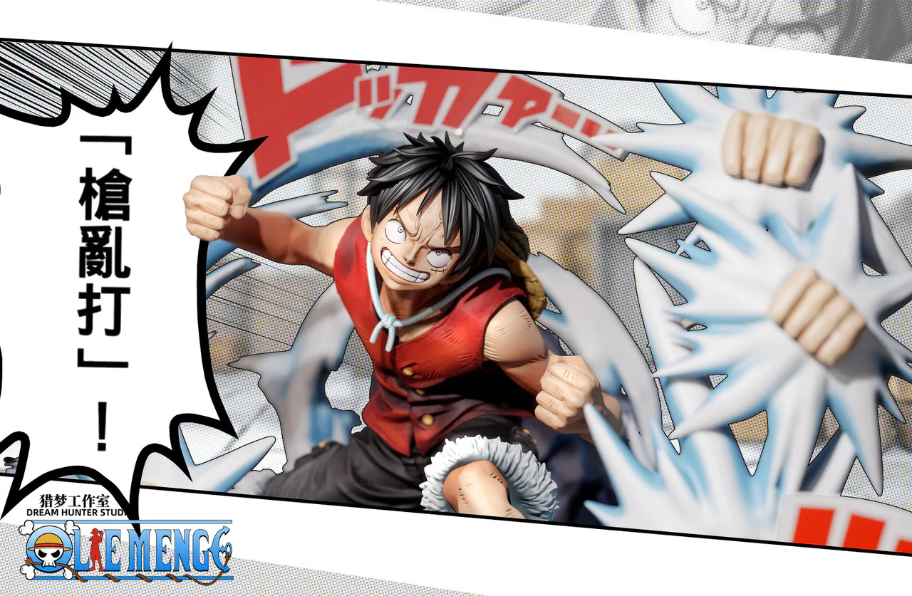 One Piece - Monkey D Luffy | Resin Statue | by Dream Hunter Studio