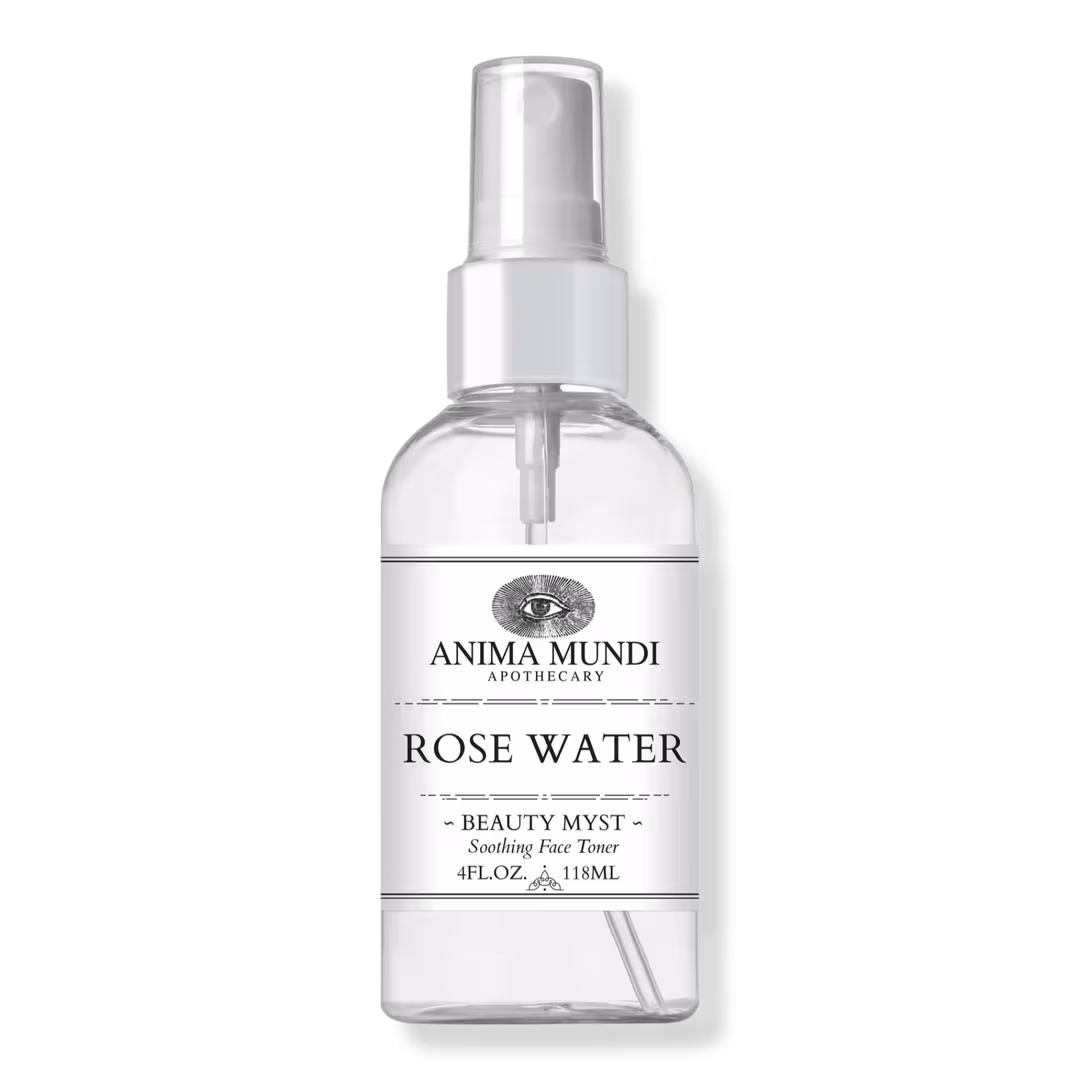 Anima Mundi  Rose Water Beauty Myst Soothing Face Toner