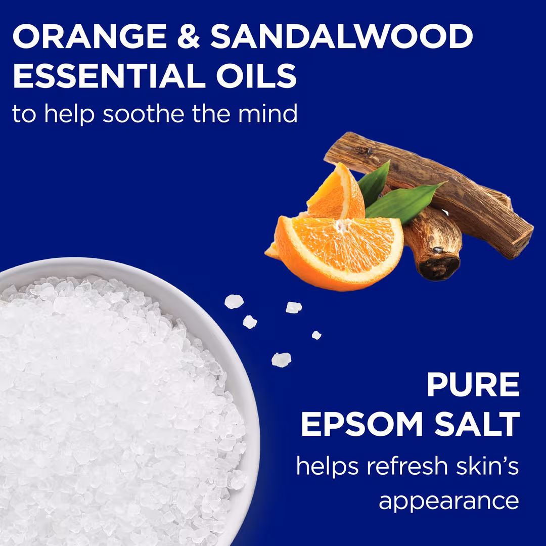 Dr Teal's  Snowy Night Foaming Bath with Pure Epsom Salt
