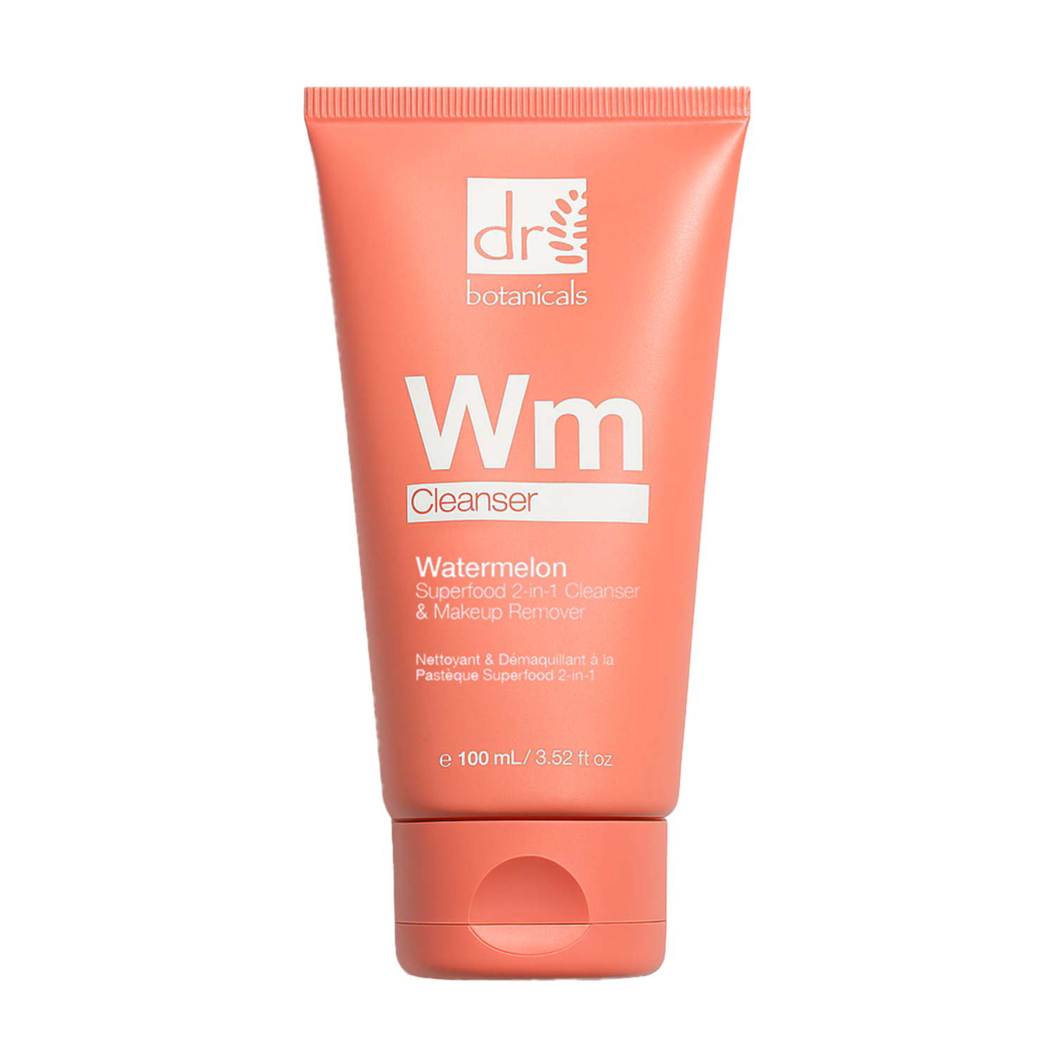 Watermelon Superfood 2-in-1 Reiniger & Make-up-Entferner mit Glykolsäure, Salicylsäure und Milchsäure