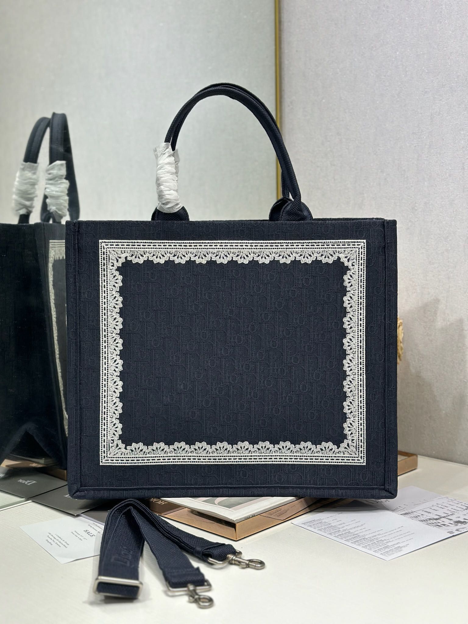 Dior New 2026 Book Tote with Strap Bags