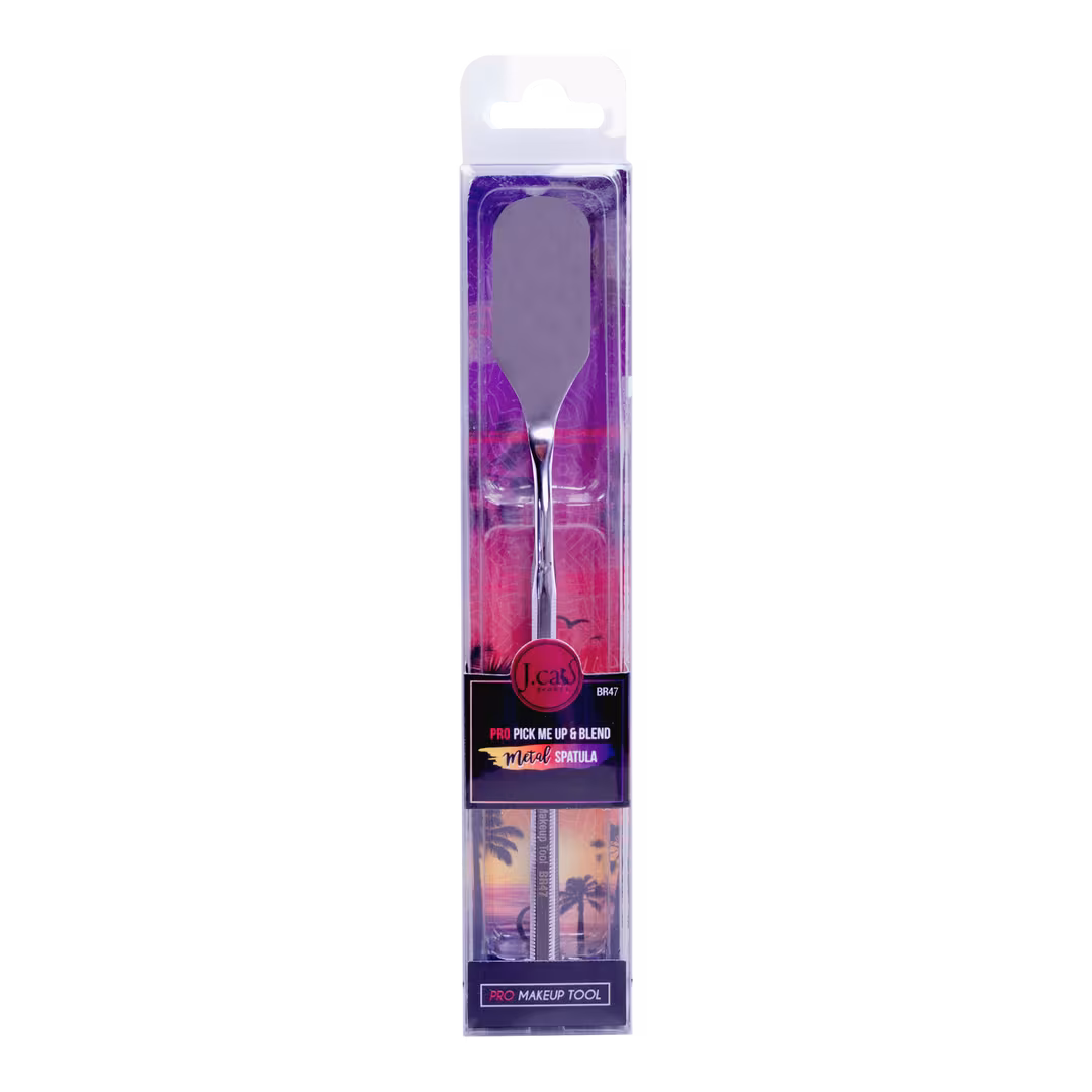 J.Cat Beauty  Pro Pick Me Up & Blend Spatula Rounded Rectangle